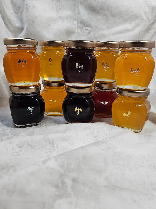 2 oz sample pack of infused honey